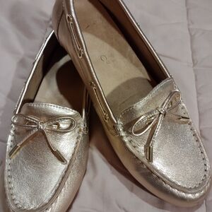 Vionic loafer Rose Gold Honor Virginia shoes moccasin women's size 7